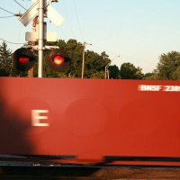 Speeding by the grade crossing