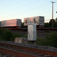The infamous UPS PIG TRAIN