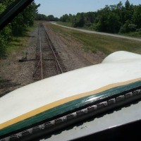 Looking out the front window