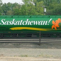Saskatchewan grain car