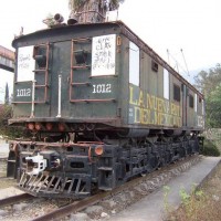 F.C. Mexicano Boxcab electric at Encinar, Ver