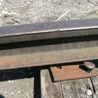 1886-rolled rail on Gold Creek siding