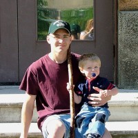 Glen and Daddy at Missoula