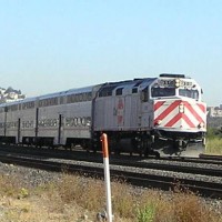 CalTrain #910 southbound towards San Jose