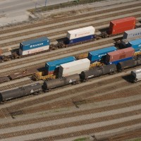 Vancouver Harbour railyard