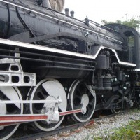 Japanese Rail D-51 222 in Yogi Park Okinawa Japan