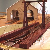 Scratchbuilt Turntable at Groveland.