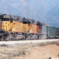 Union Pacific Through Pine Lodge