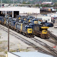 CSX Queensgate engine facility, 9/28/07