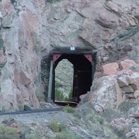 Wind River Canyon tunnels