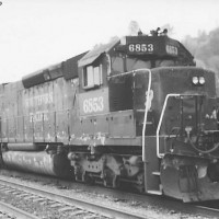 SP 6853 in the fog