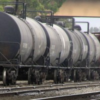 A Lot of Tank and Hopper Car Traffic