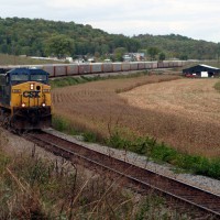 CSX139 SB at Sparta, KY 10-12-07