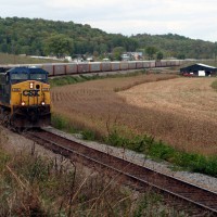 CSX139 SB at Sparta, KY 10-12-07