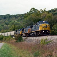 CSX7375 NB at Glencoe KY 10-12-07