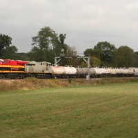 KCS4721 s/b on NS at Moreland KY 10-12-07