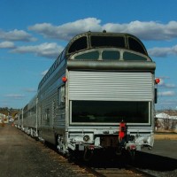 BNSF Business Train in Great Falls