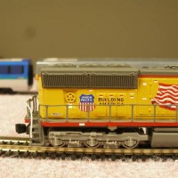 AZL SD70M Flags Flared Radiators