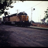 UP3307 at Stockton Tower 10-8-95