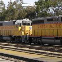 A gaggle of UP locos