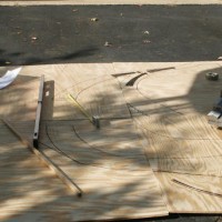 Coal Branch planned out on driveway