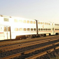 CalTrain Passenger Service Going Thru the SSF Yard