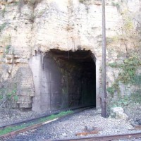 IC&E tunnel in East Dubuque