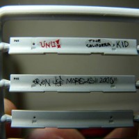 BLMA K-rail barriers with Grafitti