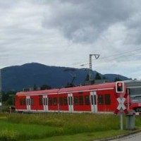 Deutschebahn in the countryside