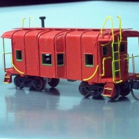 JNJ B&O Wagon Top Assembled