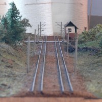 Mainline tracks with crossing on Paul's Z-mod module