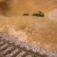 Dry Grass Test in N Scale