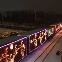 Canadian Pacific Holiday Train Sturtevant, WI Dec 2007