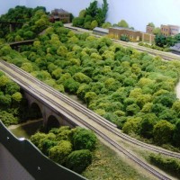 Finished foam scenery 1 of 4