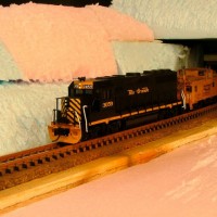 CSDPU train helper enters Tunnel 18