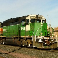BN action around Shelby, MT