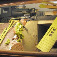 1917 Shepherdsville Train Wreck Diorama