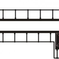 Z Scale SD70ACE Handrails