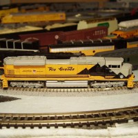 UP-D&RGW Heritage kitbash Z scale - side