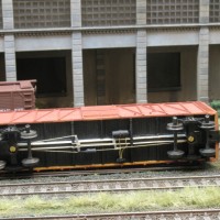 Accurail boxcar without fishbelly frame