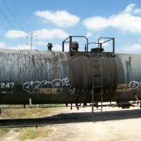 Tank car weathering