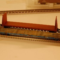 Z Scale 71' Heavy Duty Flat Car