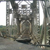 The Karisue Wyson Sibley bridge. Sibley MO.