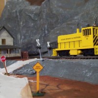 The Crossroads with finished rock.