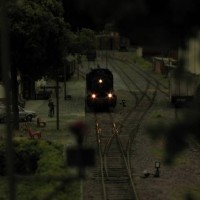 working at night