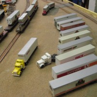 Upgraded Trailers in TOFC Yard