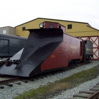 Strasburg Railroad Snowplow