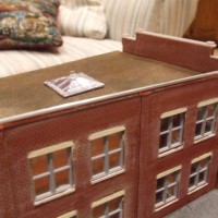 Yet Another view of my Work-In-Progress, the kitbashed freight house