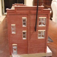Yet Another view of my Work-In-Progress, the kitbashed freight house