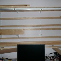 Shelves and Framing, with Lights
